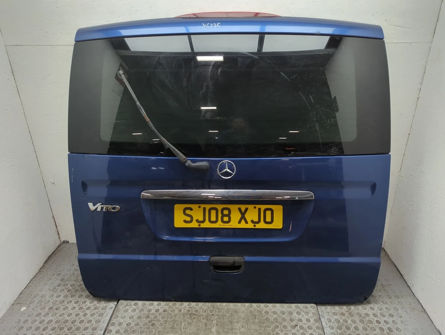 Крышка (дверь) багажника Mercedes-Benz Vito W639 2003-2014 Микроавтобус КПП автомат (АКПП) OM 642.990 Дизель 3 л CDI