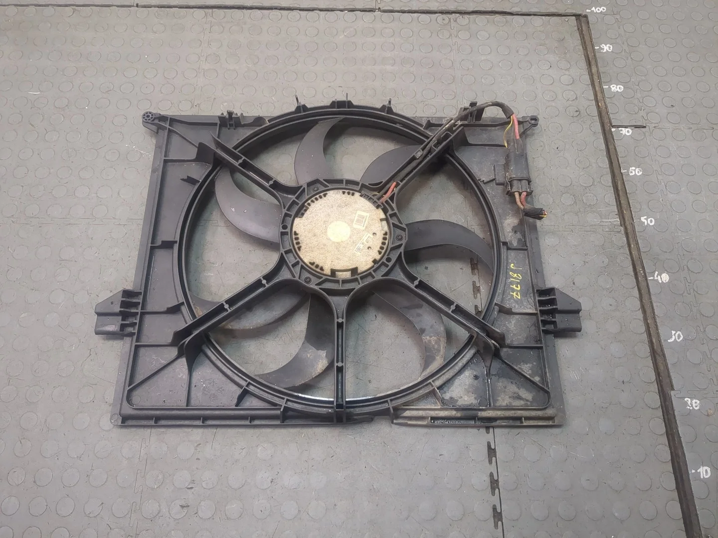 Вентилятор радиатора Mercedes-Benz M-Class W164 2005-2011 Джип (5-дверный) КПП автомат 4х4 (АКПП) OM 642.940 Дизель 3 л CDI