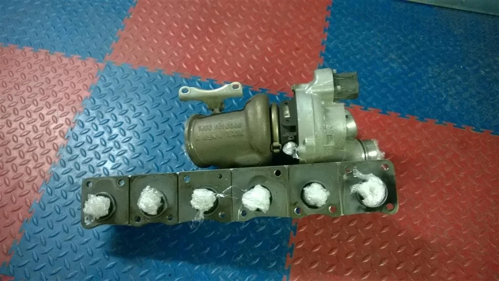 турбина BMW X3 F25 11657583909  N55B30A 306 лс 3.0i 2012 TIEFSEEBLAU METALLIC (A76)