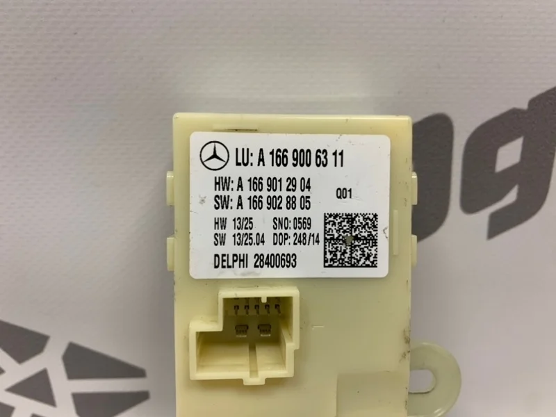 Блок управления крышки багажника Mercedes-Benz GL AMG 6.3 2015 A1669006311 X166 5.5 AMG
