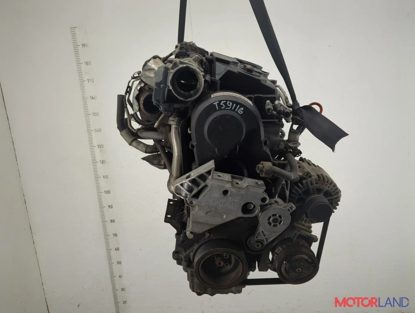 Двигатель (ДВС) Volkswagen Golf 5 2003-2009 КПП 5-ст.мех.(МКПП) BLS Дизель 1.9 л TDI