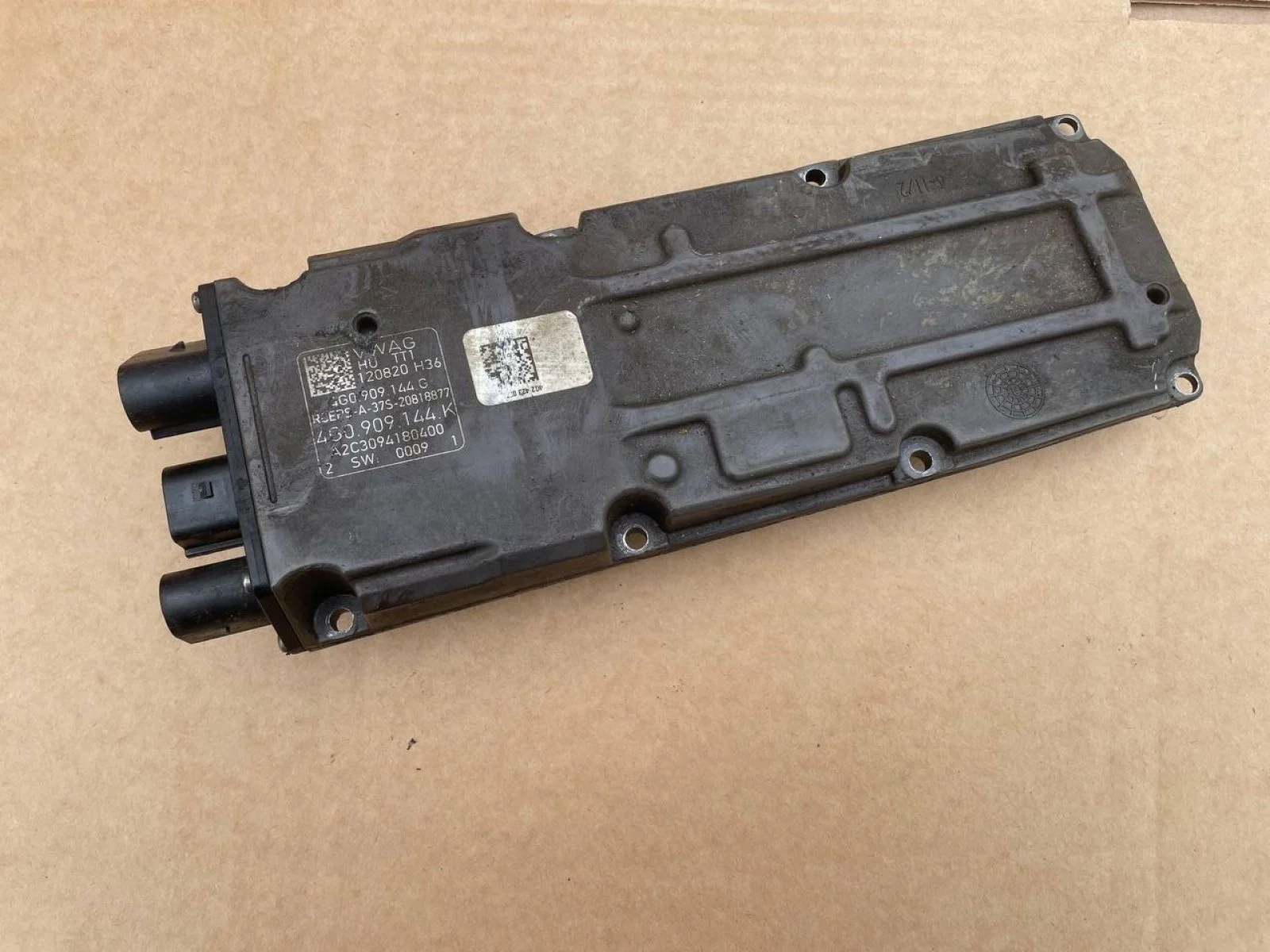 Блок управления рейкой рулевой Audi A6 C7 (2011—2014)