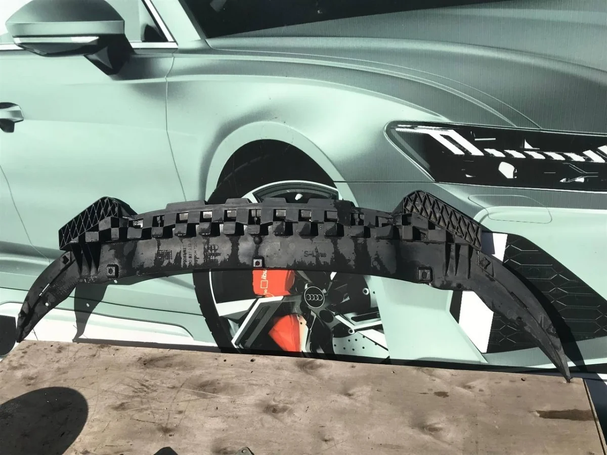 Спойлер переднего бампера Audi A3 8P рестайлинг 2 (2008—2013)