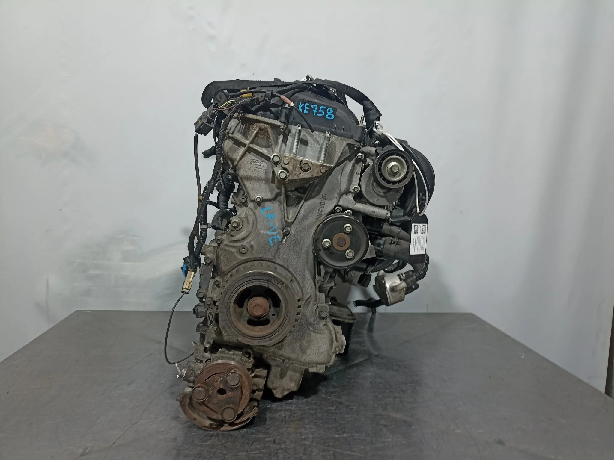 ДВИГАТЕЛЬ LF-VE NISSAN MAZDA LFN802300F KE758-10343256