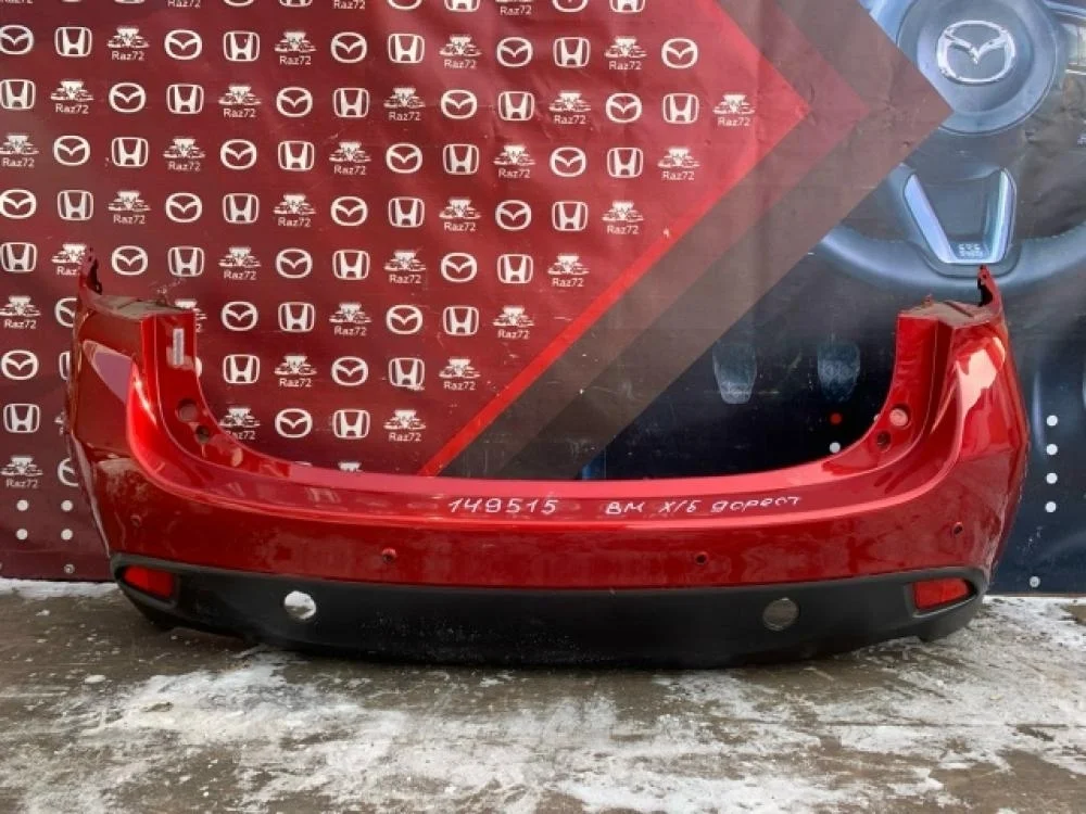 Бампер задний для Mazda 3 BM 2013-2019
