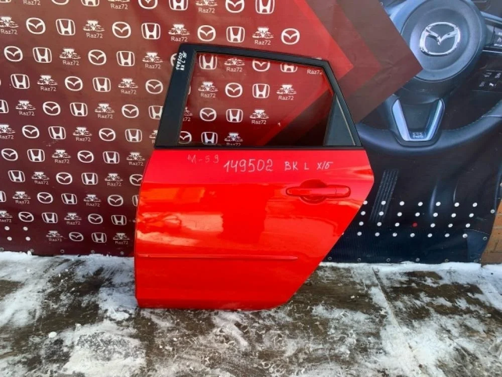 Дверь задняя левая для Mazda 3 BK 2002-2009