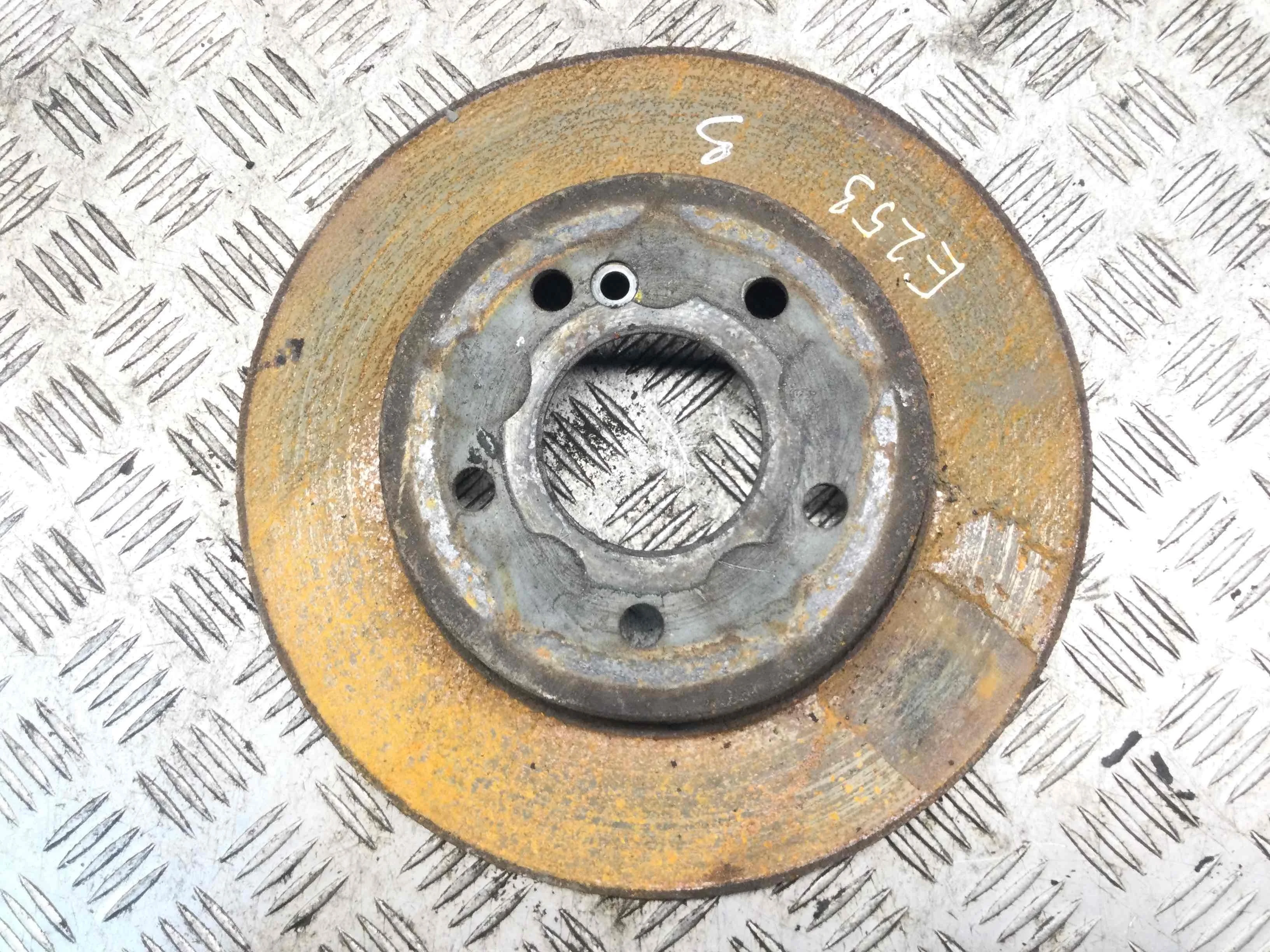 Диск тормозной задний Mercedes CLC CL203 [рестайлинг] (2008-2011) бензин 3.5 i Автомат Купе