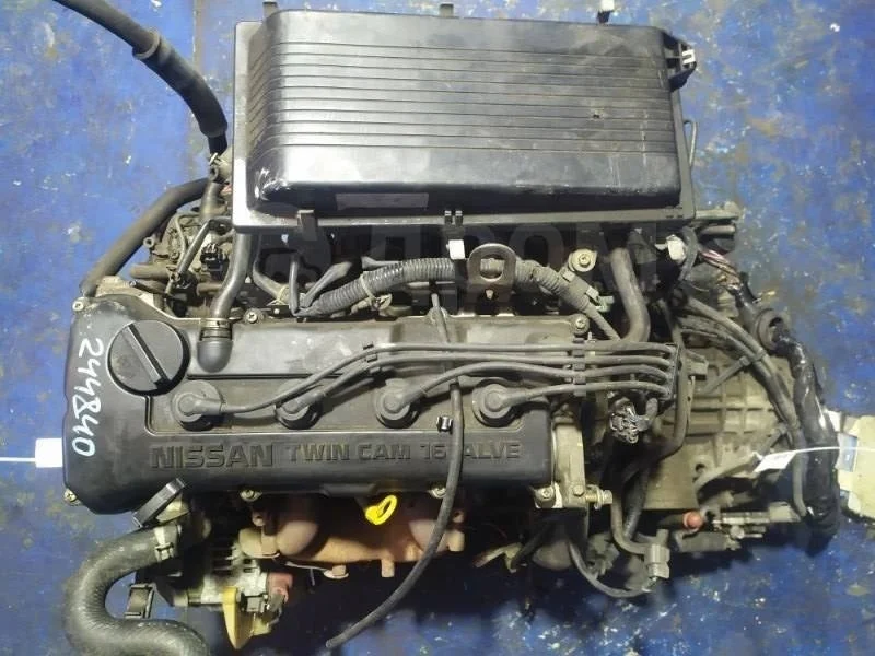 Двигатель Nissan Wingroad 1999 101020M350 WFY10 GA15DE, передний