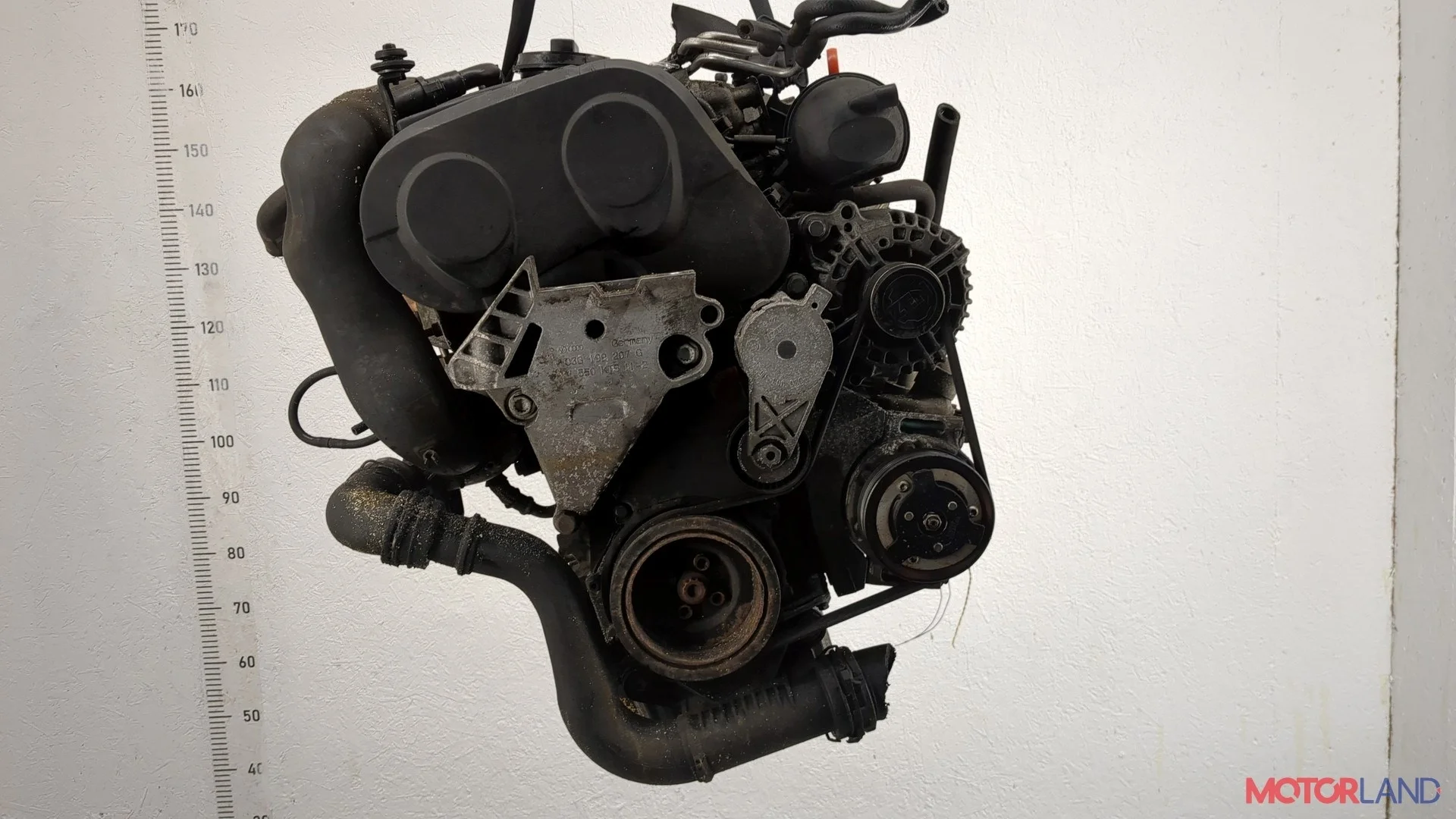 Двигатель (ДВС) Volkswagen Passat 6 2005-2010 КПП 6-ст.мех.(МКПП) BKP Дизель 2 л TDI