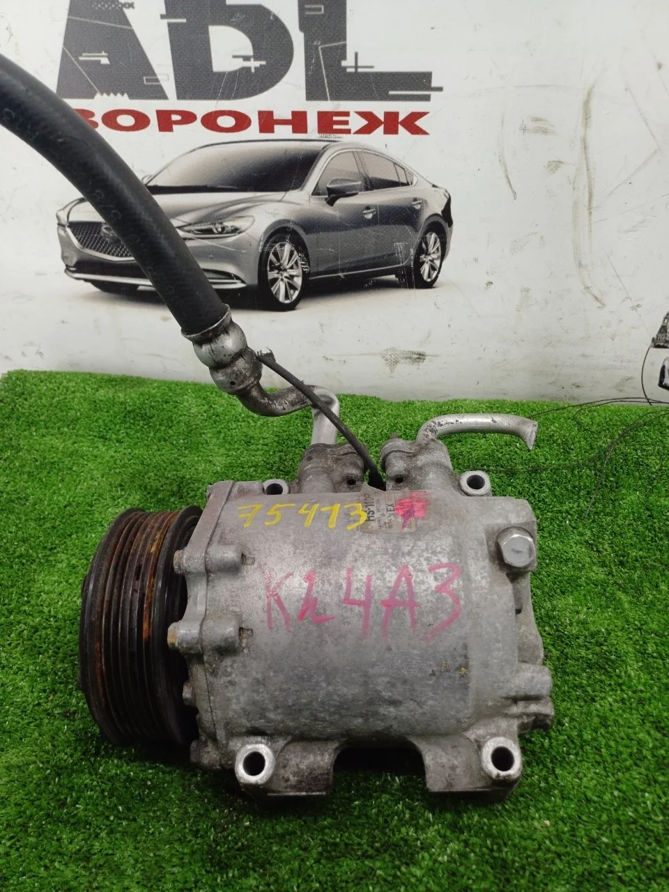 Компрессор кондиционера Honda Accord 7 2001-2007 38810RBA006 K24A3