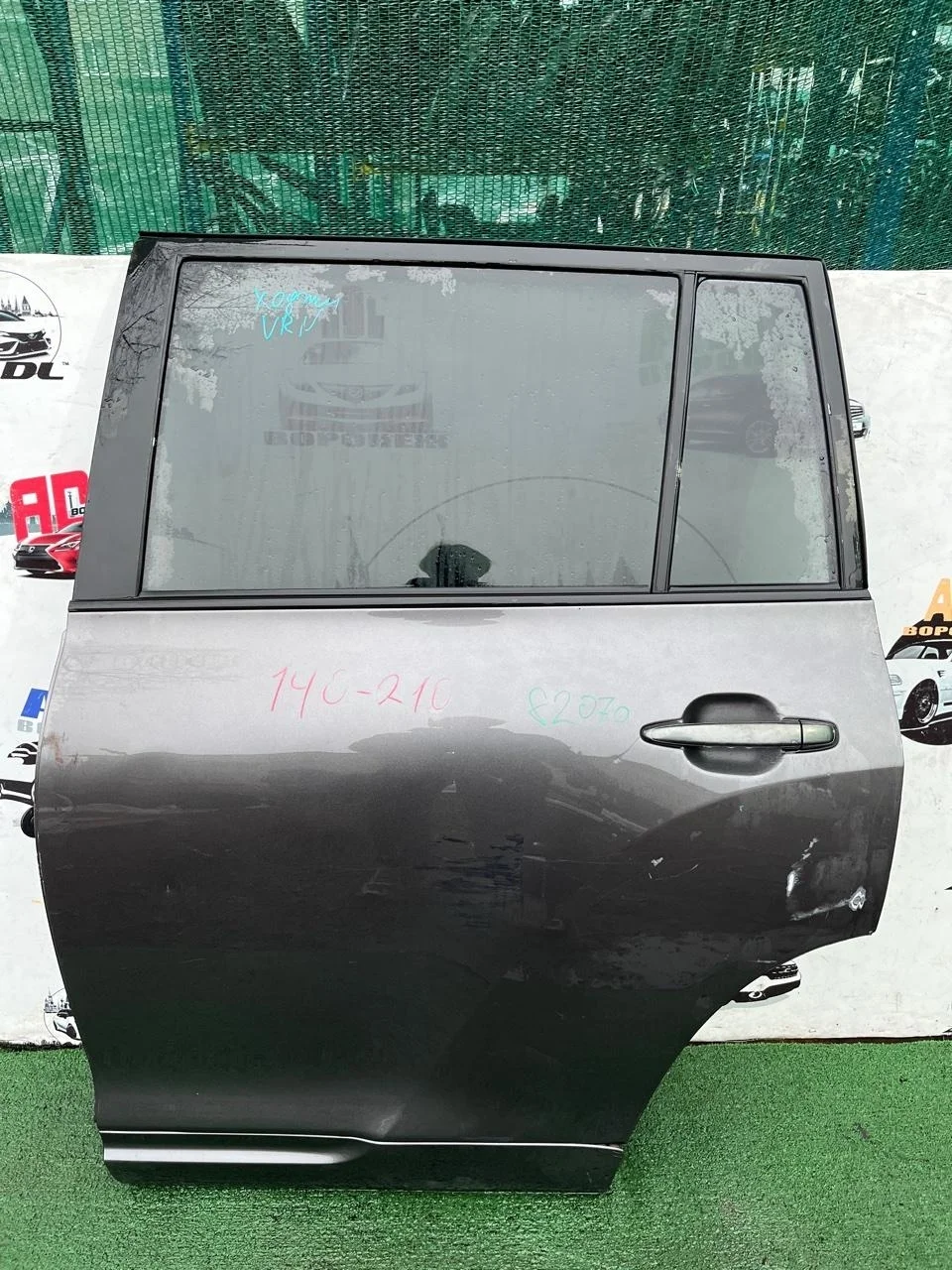 Дверь Toyota Highlander 2 2007-2013 OEM0072DZL U40, задняя левая