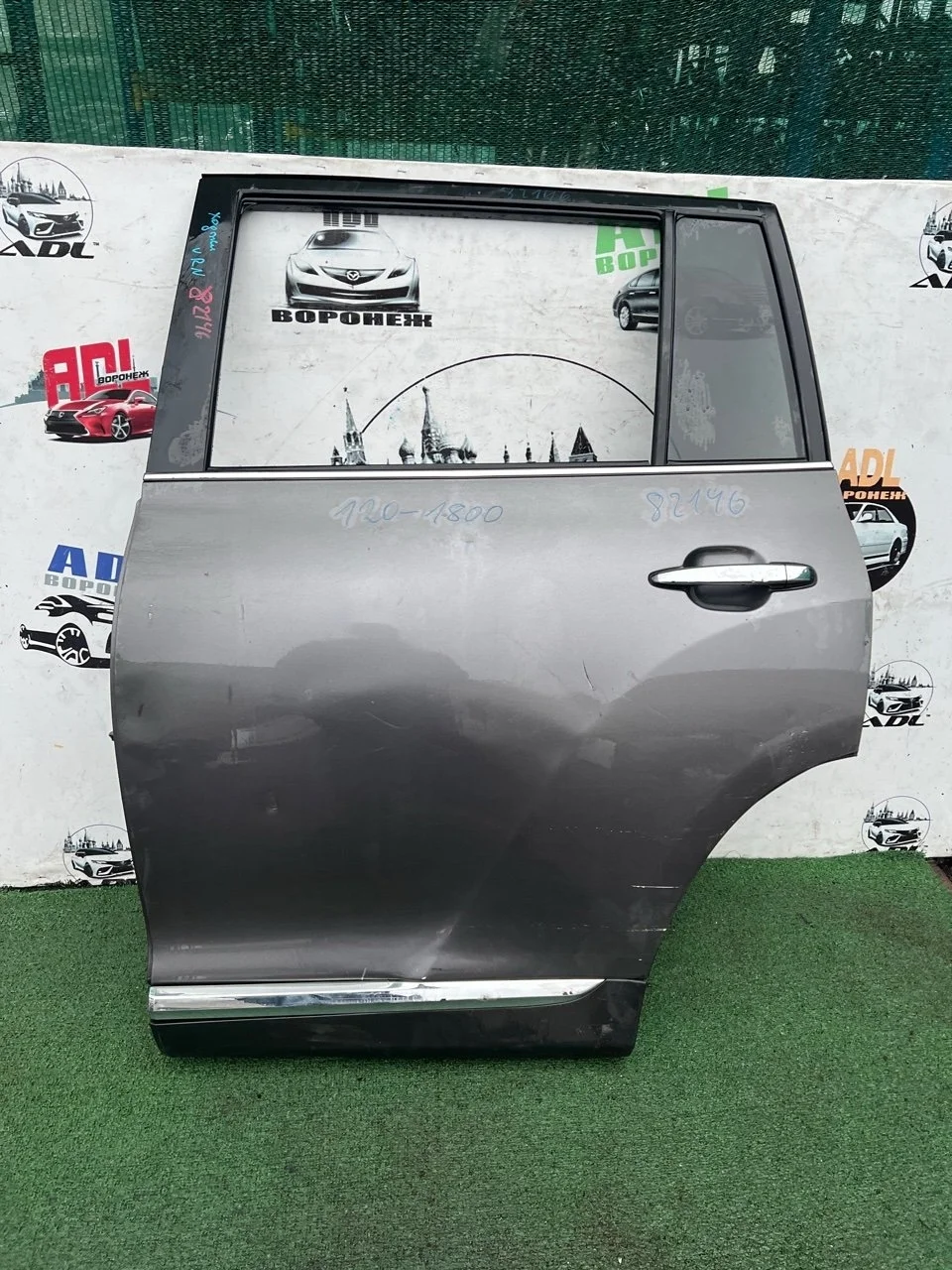 Дверь Toyota Highlander 2 2007-2013 OEM0072DZL U40, задняя левая