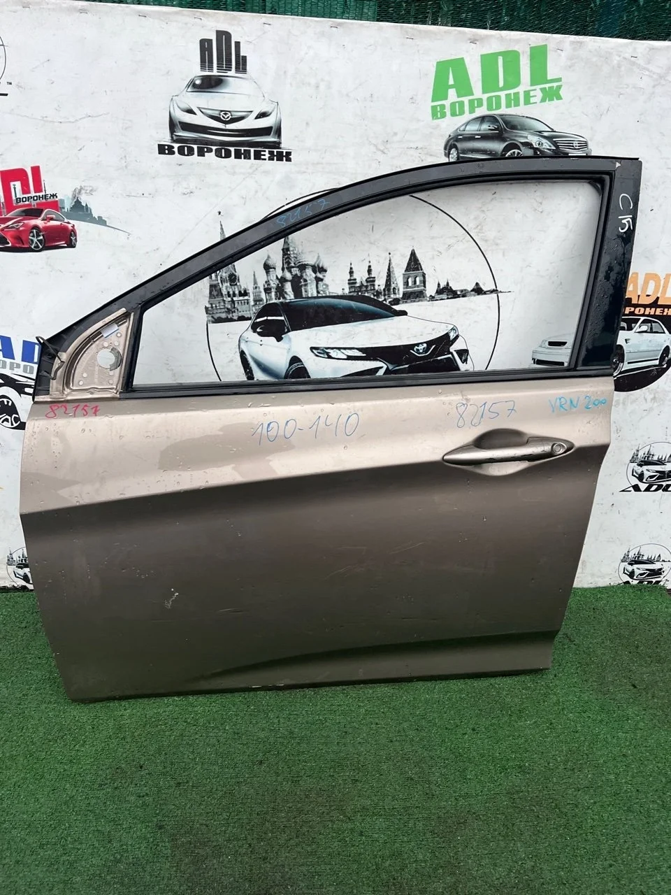 Дверь Hyundai Solaris 2010-2017 760034L000, передняя левая