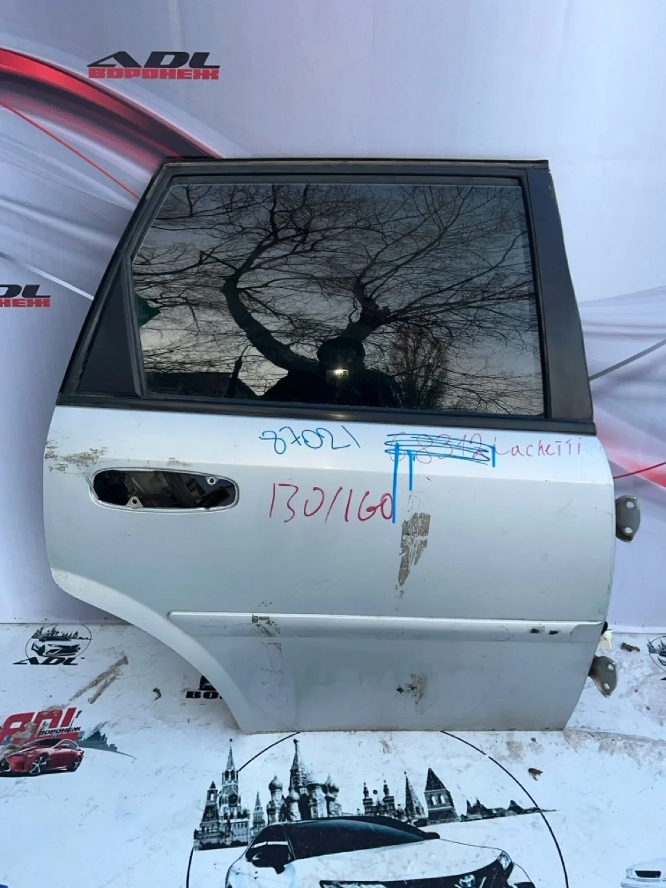 Дверь Chevrolet Lacetti 2004-2013 96547916, задняя правая