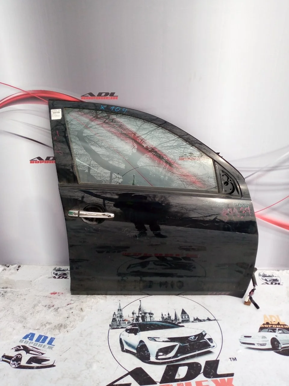 Дверь Peugeot 4007 2007-2014 9004CL, передняя правая