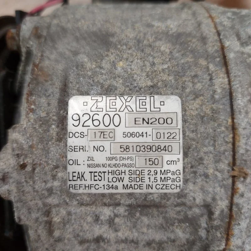 Компрессор кондиционера Nissan Qashqai X-TRAIL 2006-2013 92600EN22B J10 T31 MR20DE