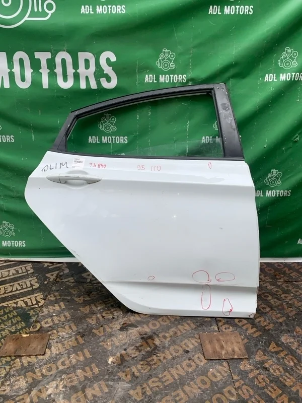 Дверь Hyundai Solaris 2010-2017 770044L000, задняя правая