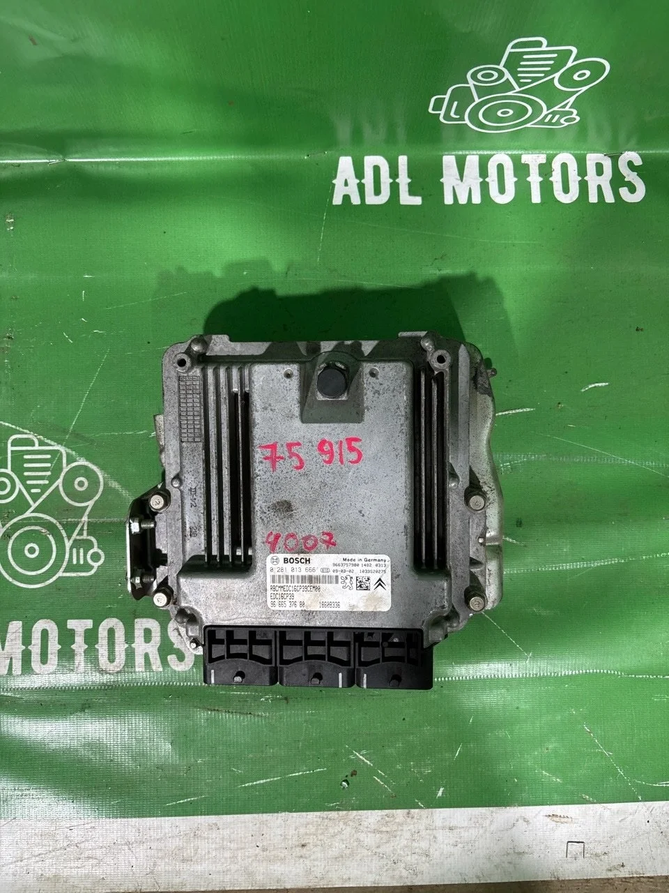 Блок управления двигателем Peugeot 4007 2007-2014 0281013666