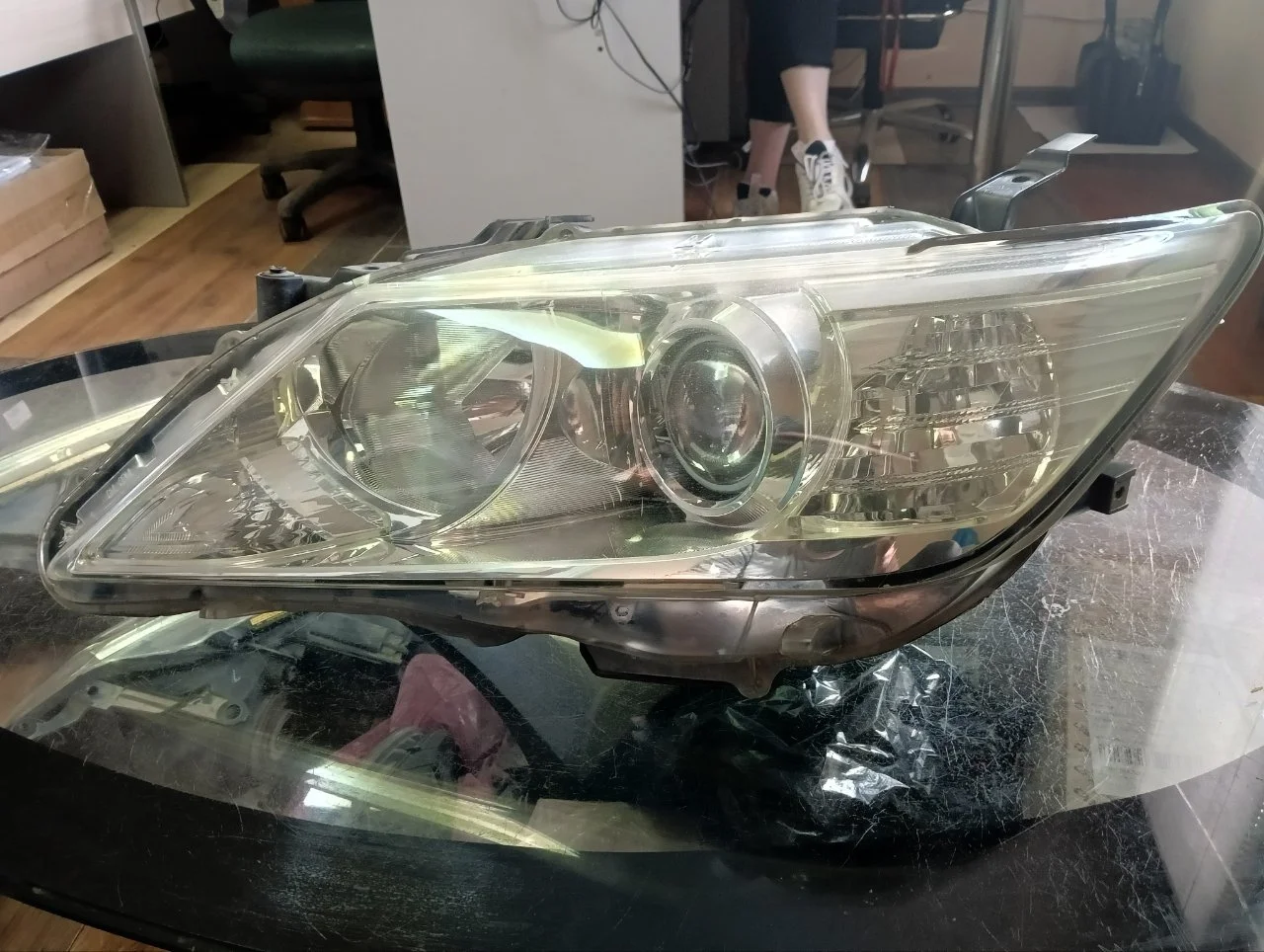 Фара ксенон Toyota Camry 2012-2014 8114533B00 50, передняя левая