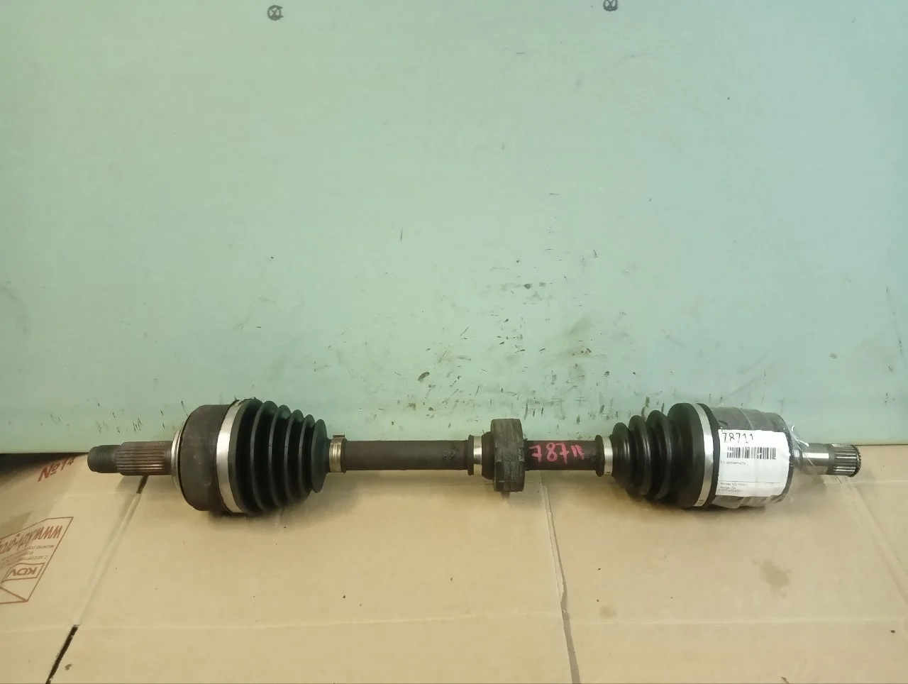 Привод Honda Accord 8 2008-2012 44306TA0A50, передний левый