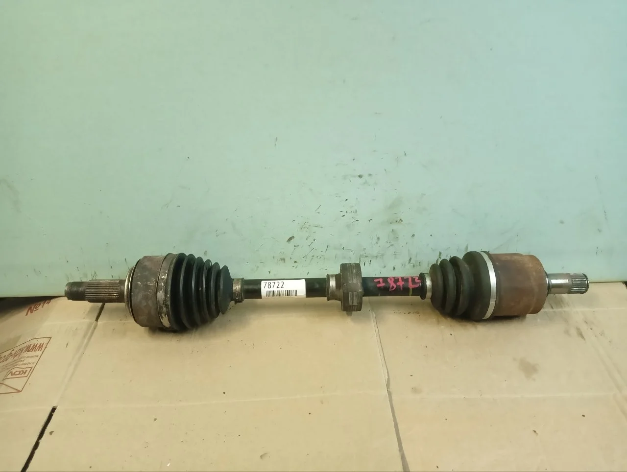 Привод Honda Accord 8 2008-2012 44306TA0A50, передний левый