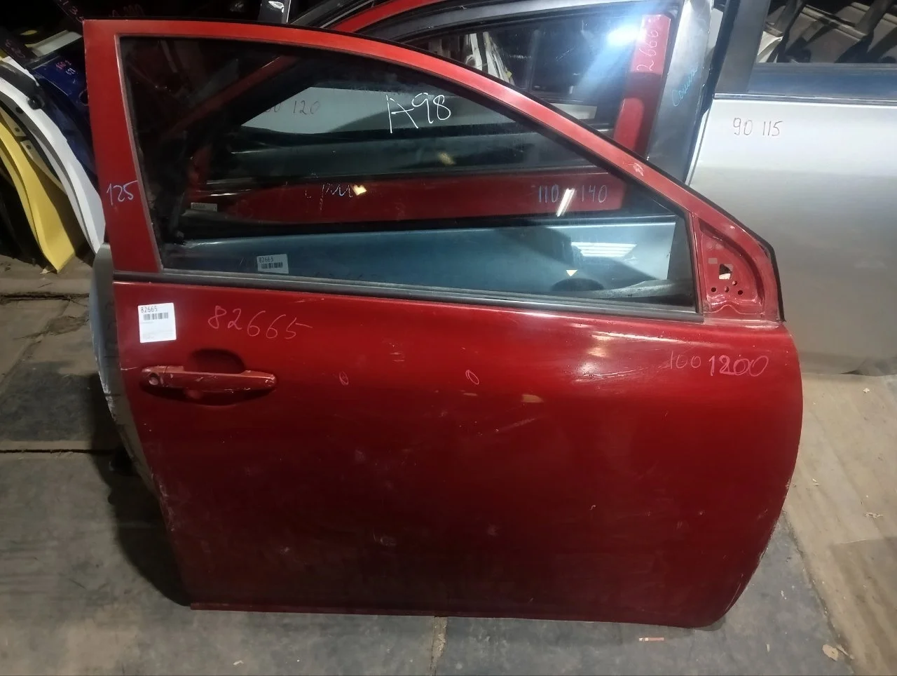 Дверь Toyota Corolla 2006-2012 6700112A30 150, передняя правая