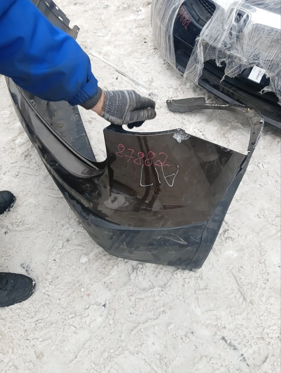 Бампер Nissan Qashqai 2013-2019 850224EA0H J11, задний