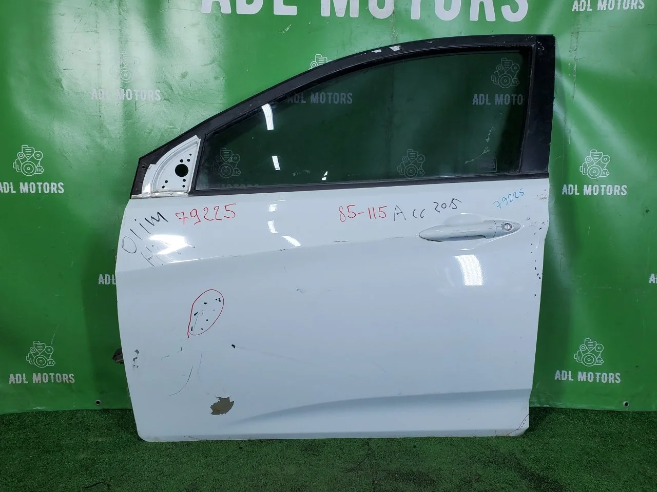 Дверь Hyundai Solaris 2010-2017 760034L000, передняя левая