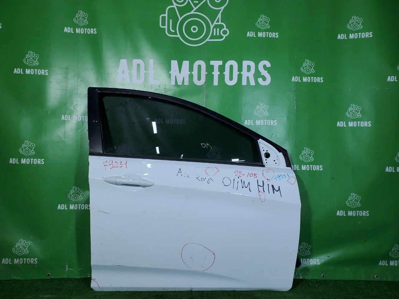 Дверь Hyundai Solaris 2010-2017 760044L000, передняя правая