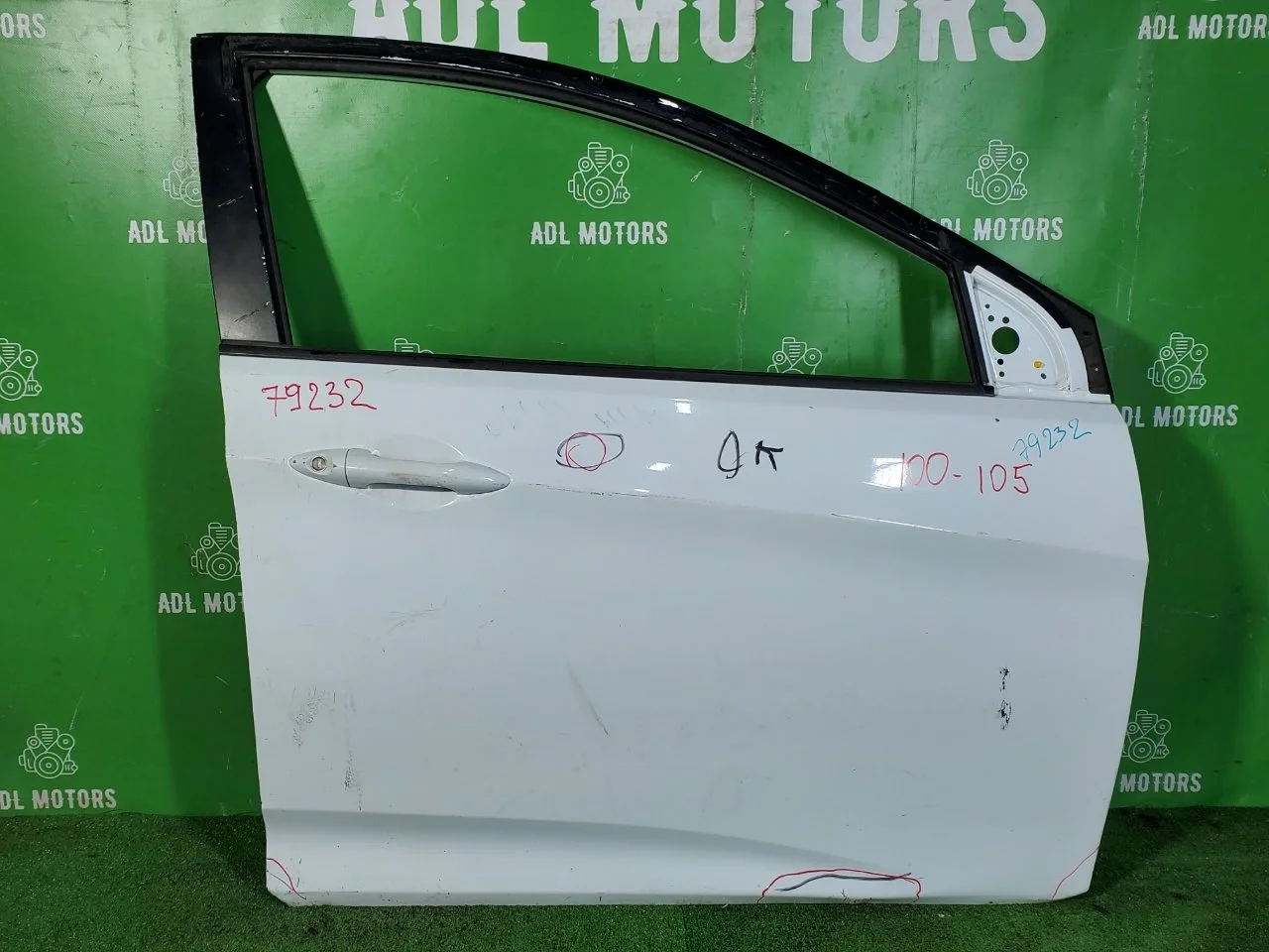 Дверь Hyundai Solaris 2010-2017 760044L000, передняя правая