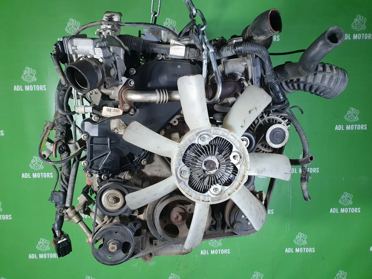 Двигатель Nissan Pathfinder 2009-2014 YD25DDTI R51 YD25 190Л.С. В СБОРЕ