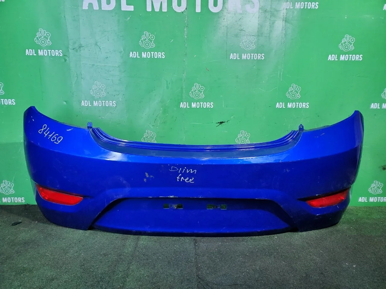 Бампер Hyundai Solaris 2010-2014 866114L200 RB, задний