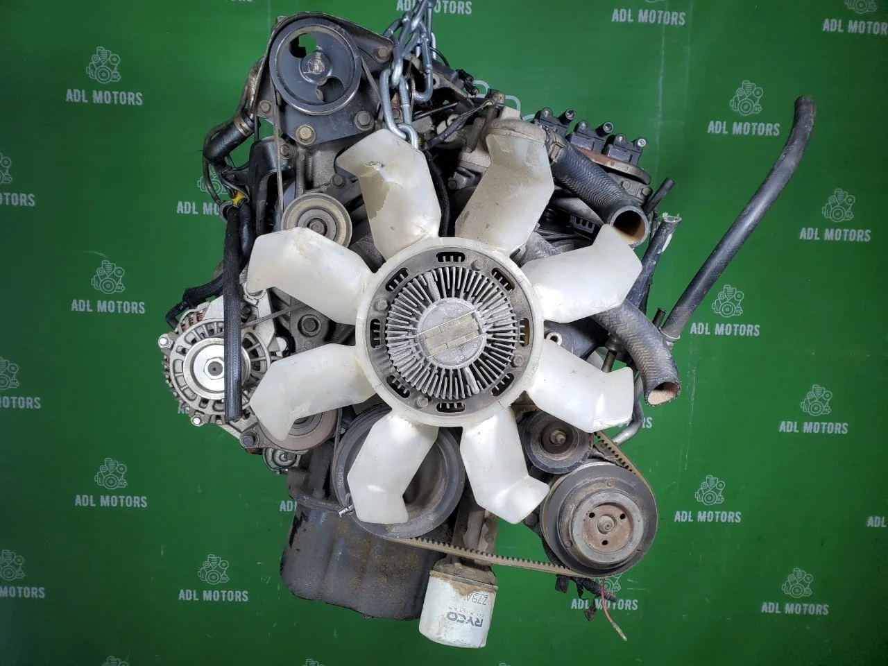 Двигатель Mitsubishi Pajero Sport 1 1999-2008 1000C772 6G72 24V КАТУШ/ ФИЛЬТР ПОД КОМПРЕС