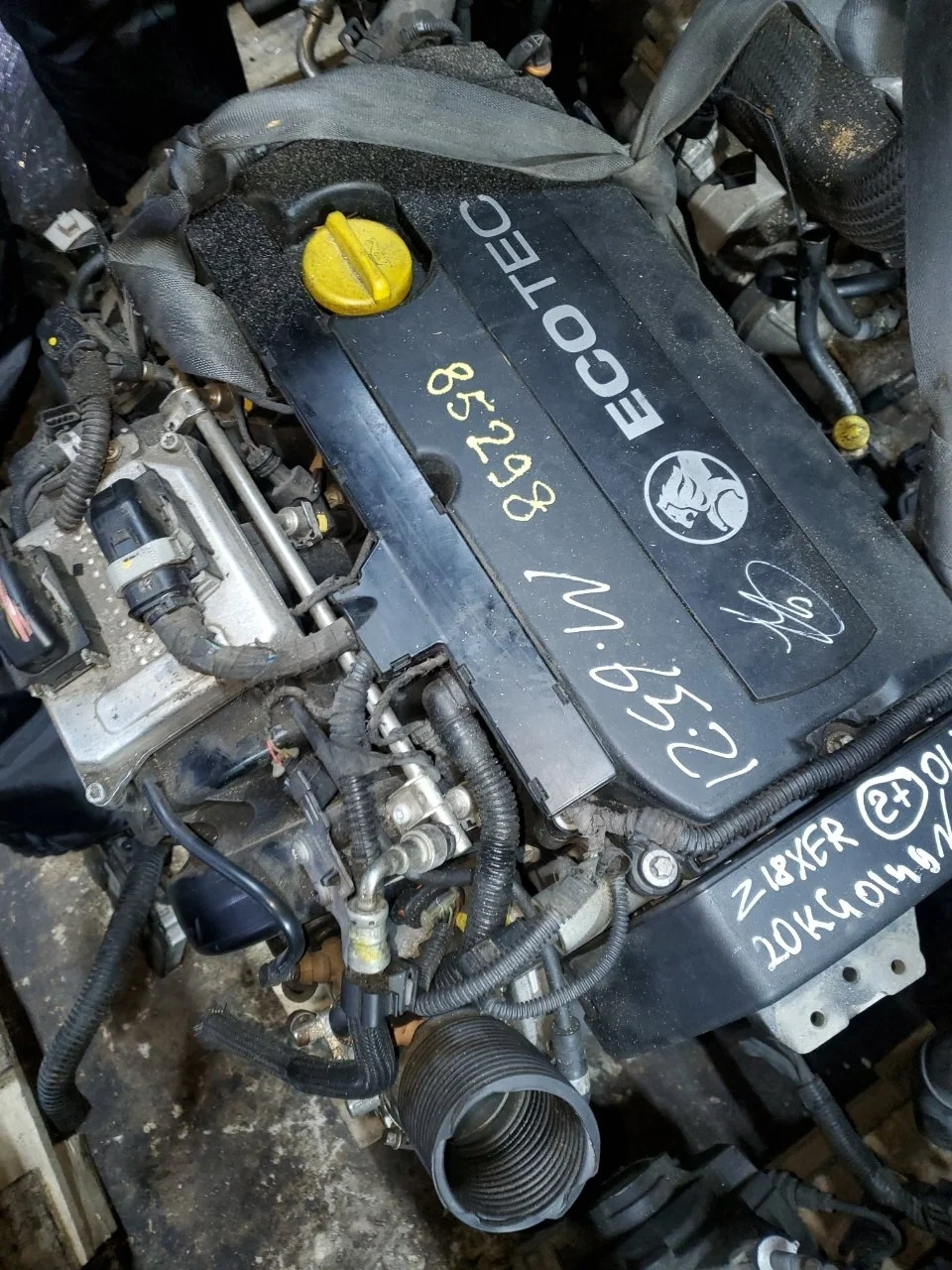 Двигатель Opel Astra 2006-2012 5456879 H Z18XER 1.8 140 Л.С