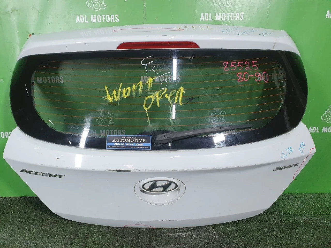 Крышка багажника Hyundai Solaris 2010-2017 692004L000