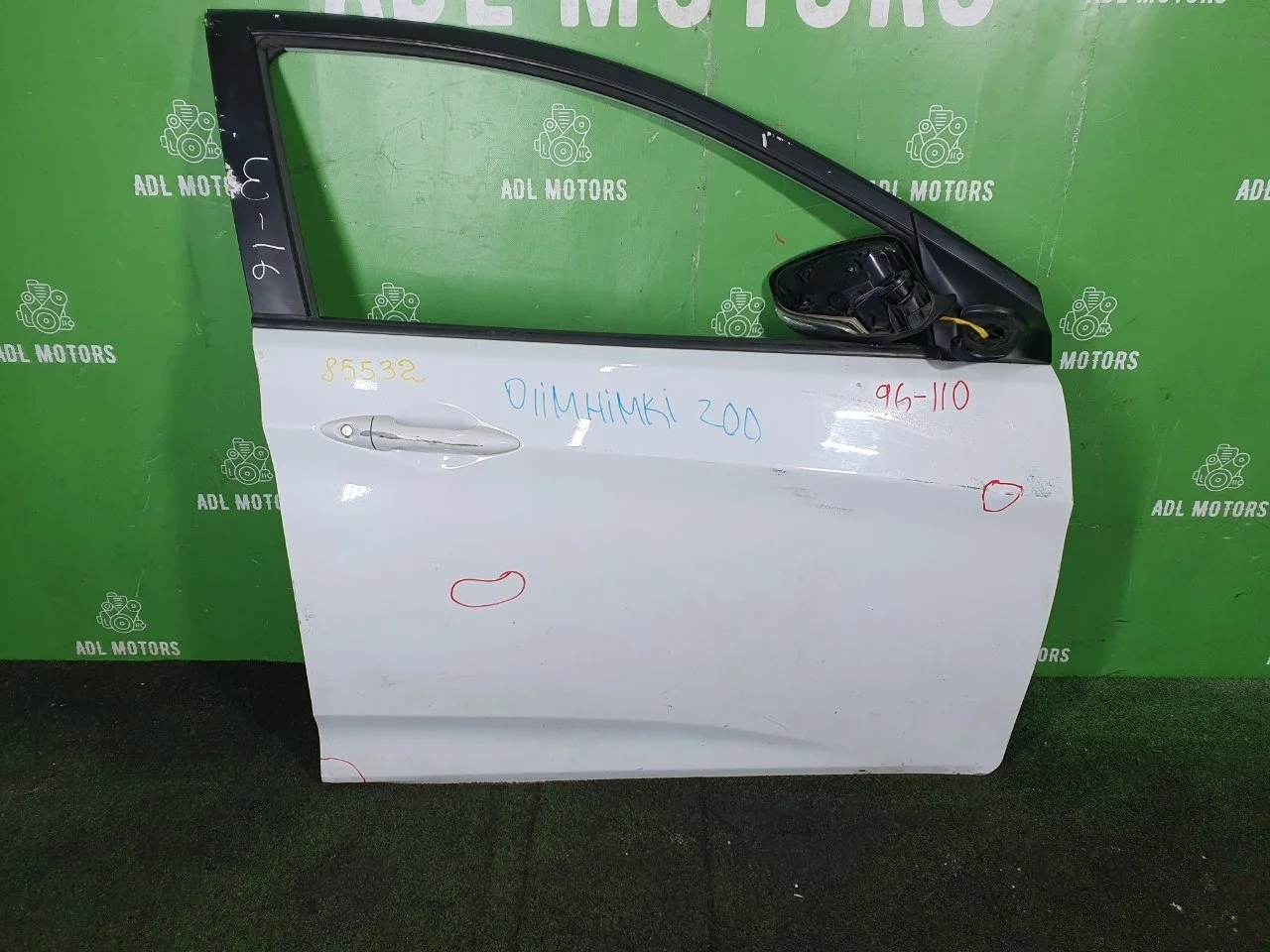 Дверь Hyundai Solaris 2010-2017 760044L000, передняя правая