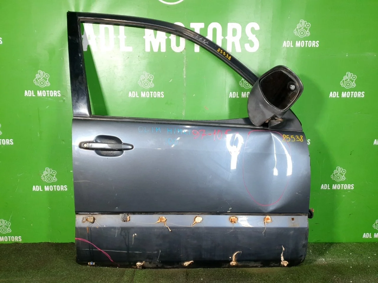 Дверь Toyota Land Cruiser Prado 2002-2009 6700160540 120, передняя правая