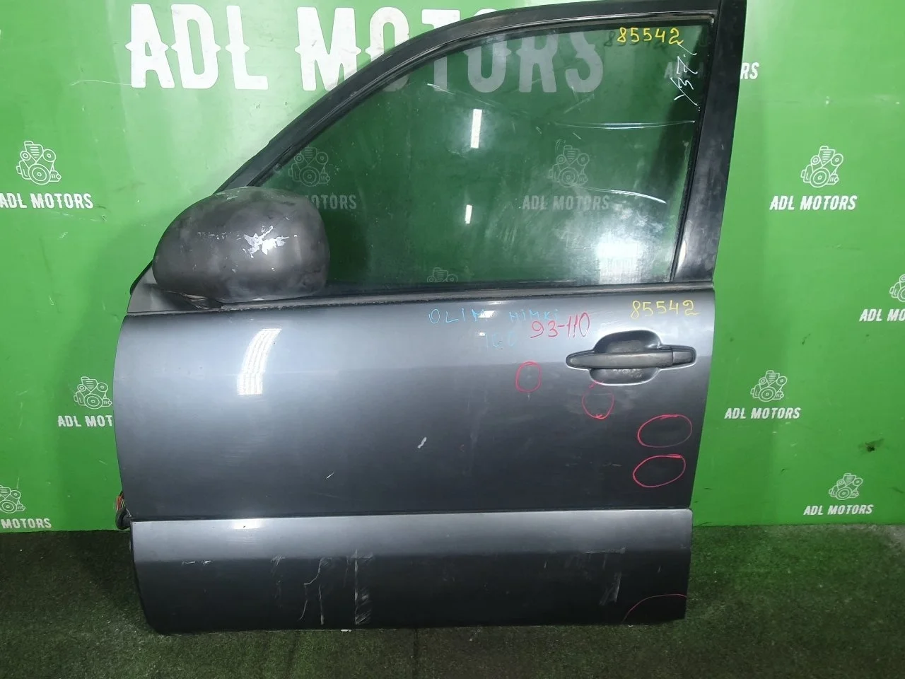 Дверь Toyota Land Cruiser Prado 2002-2009 6700160540 120, передняя левая