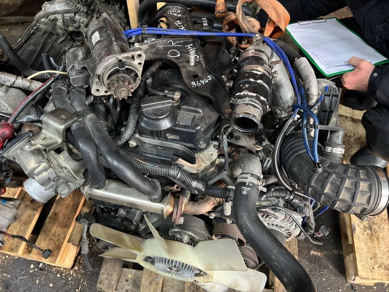 Двигатель Nissan Pathfinder 2006-2010 10102EB30A YD25 174HP В СБОРЕ