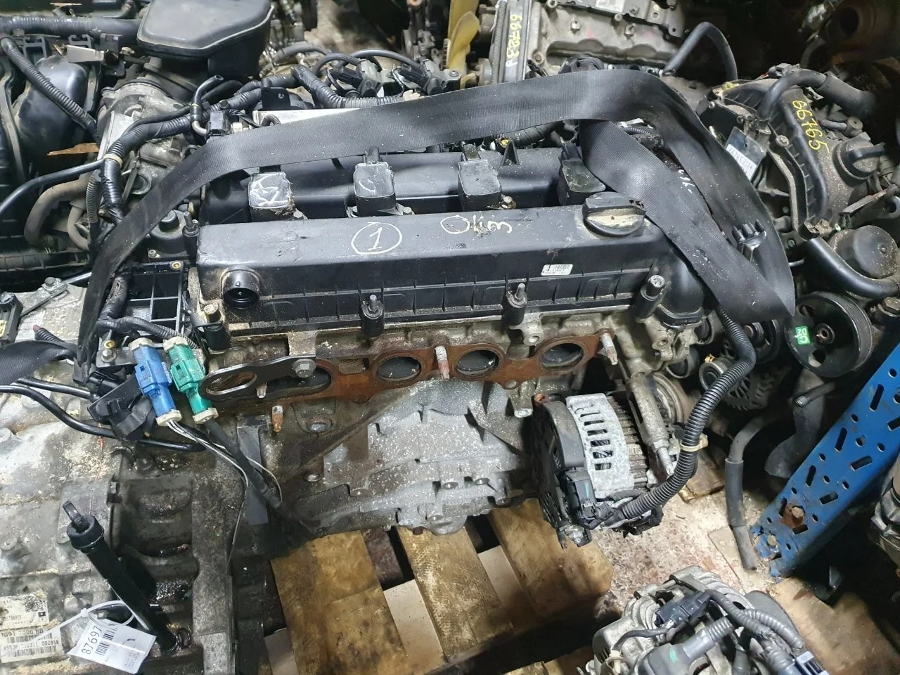 Двигатель Ford Mondeo 4 2007-2014 1469080 4 SEBA 2.3Л 160ЛС