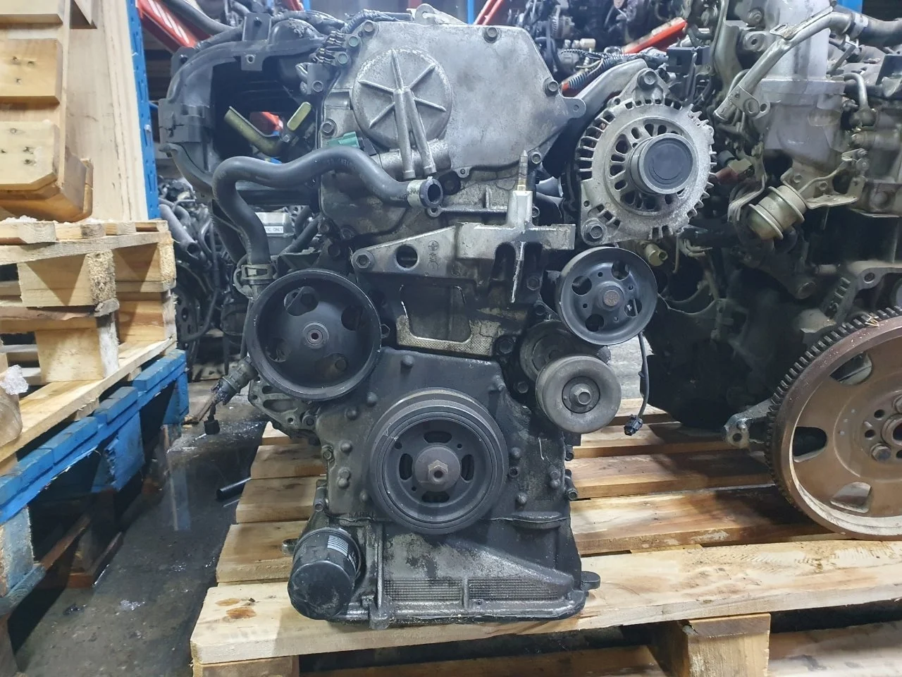 Двигатель Nissan Primera teana j31 2000-2006 10102AU4A0 QR20DE 2WD