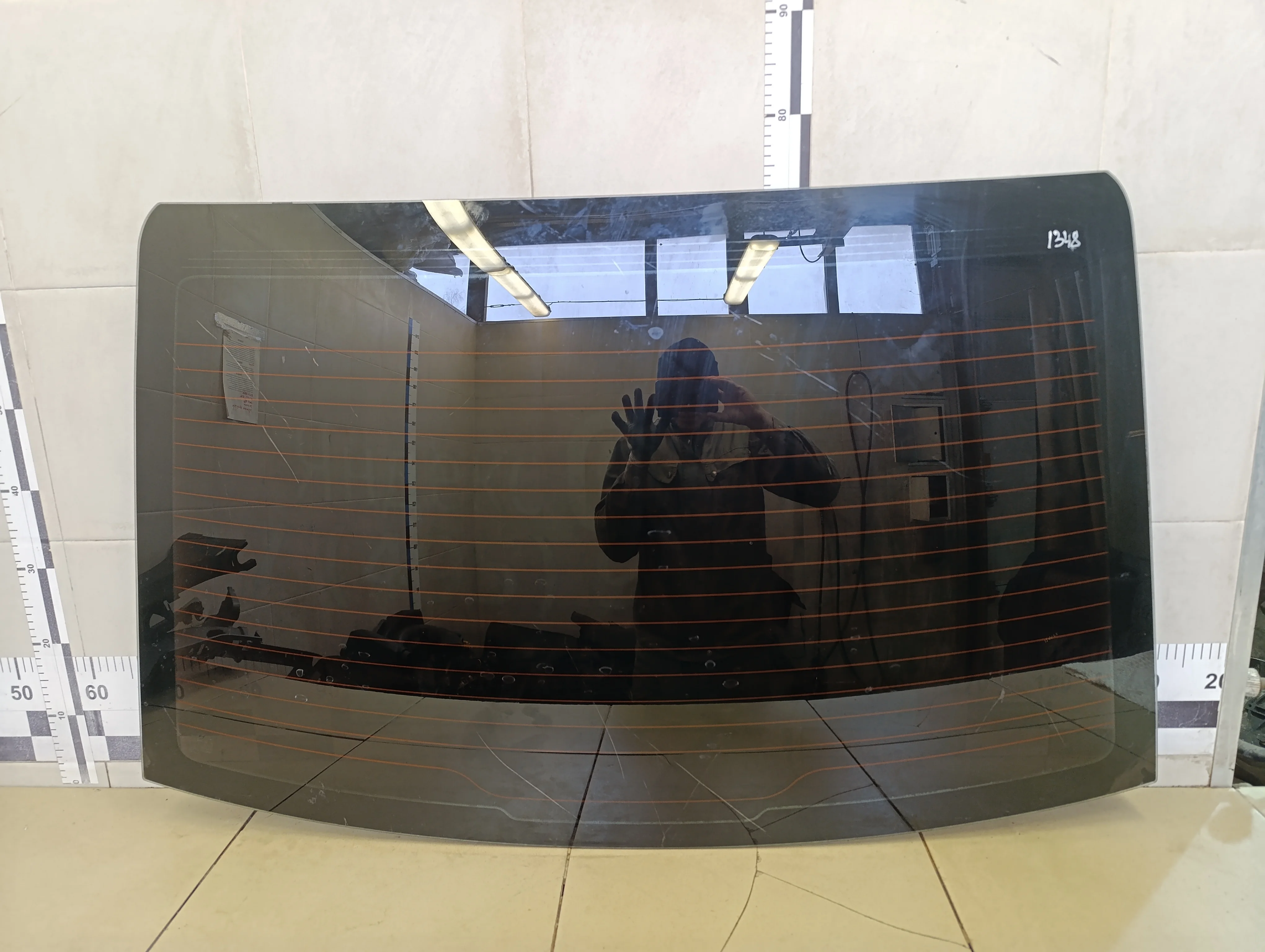 Стекло заднее Solaris 2017>