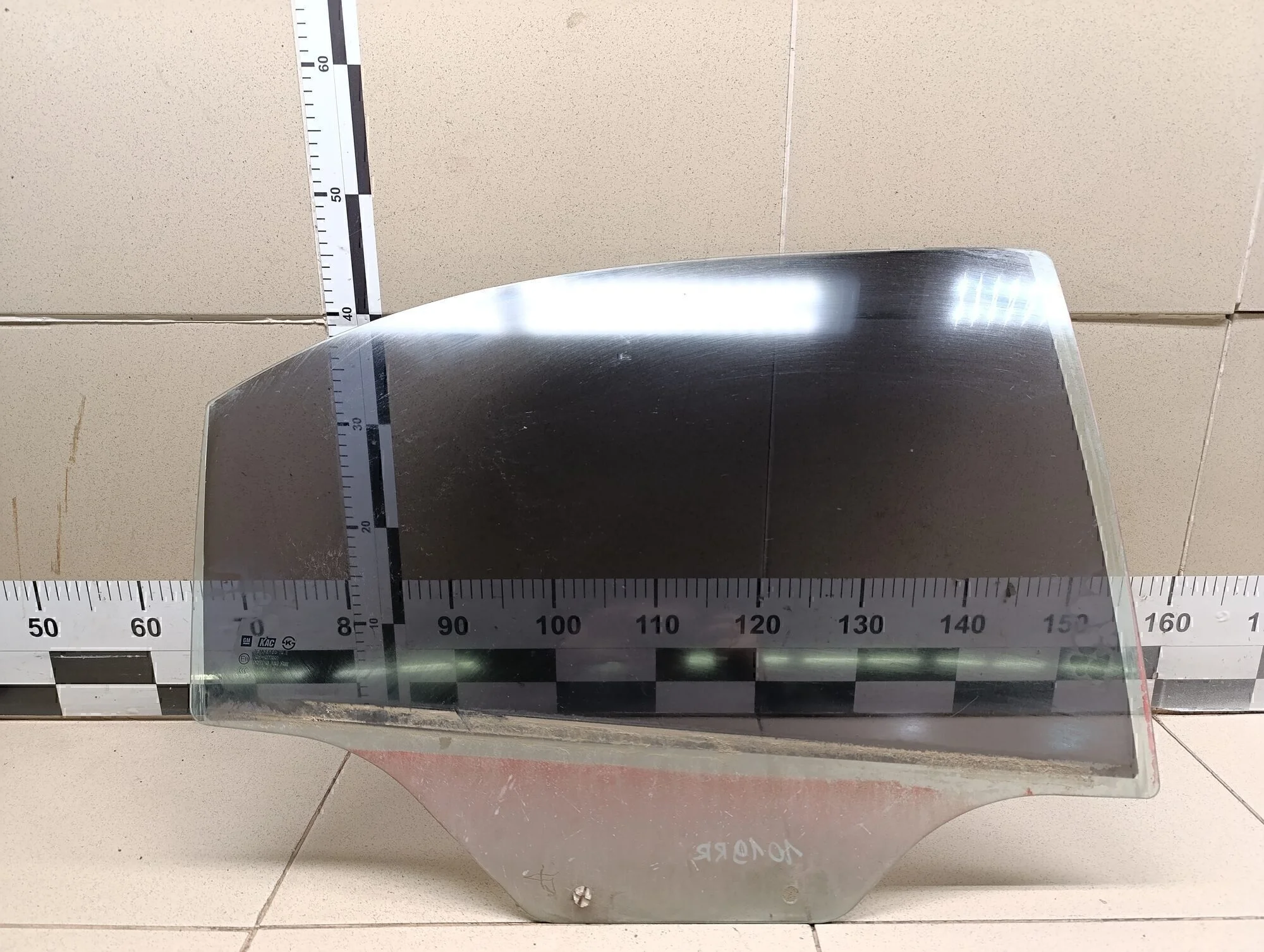 Стекло двери задней правой Aveo (T250) 2005-2011