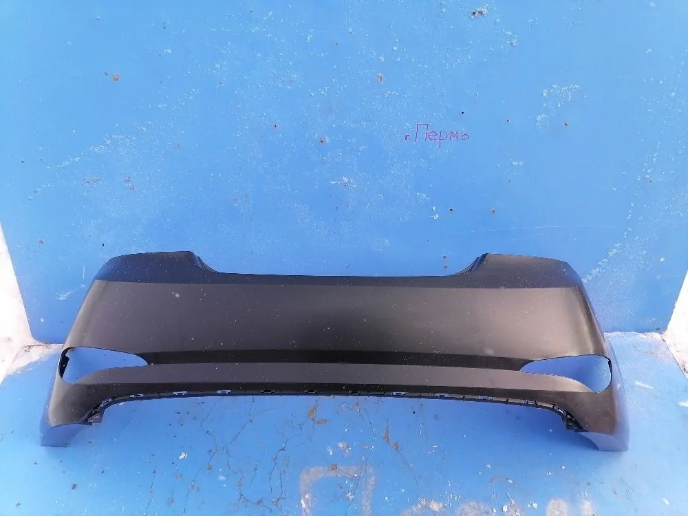 Бампер задний Hyundai Solaris I рестайлинг (2014—2017)