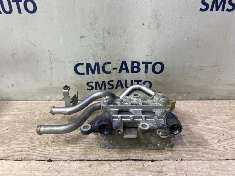 Радиатор масляный Porsche Cayenne 2011 7P0121065M 958 4.8. 4852