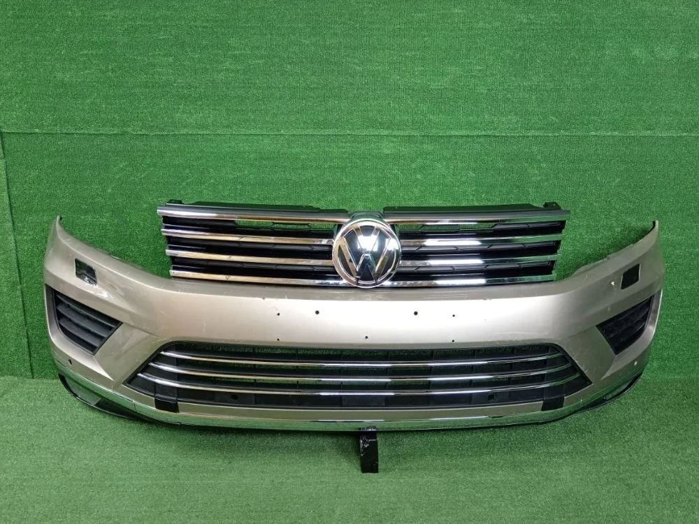 Бампер передний Volkswagen Touareg II рестайлинг (2014—2018)
