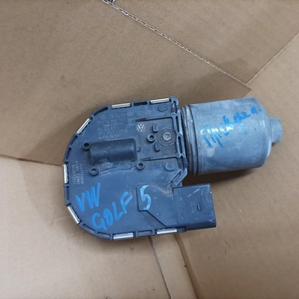 Моторчик стеклоочистителя передний Volkswagen Golf Mk5 (2003—2009) б.у 1k1955119c, 1k1955119F, 1K1955119E