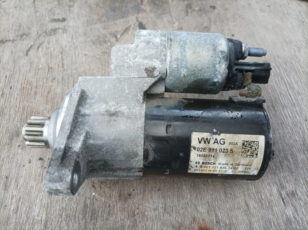 Стартер Volkswagen Passat B7 (2010—2015) б.у 02e911023s