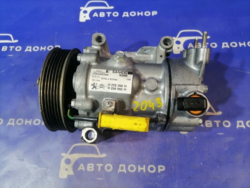 компрессор кондиционера CITROEN C4 LC TU5JP4 - 6453QJ