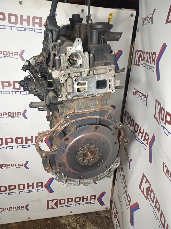 Двигатель в сборе D4HA под AT Б/У Контрактный двигатель без навесного в сборе с ТНВД